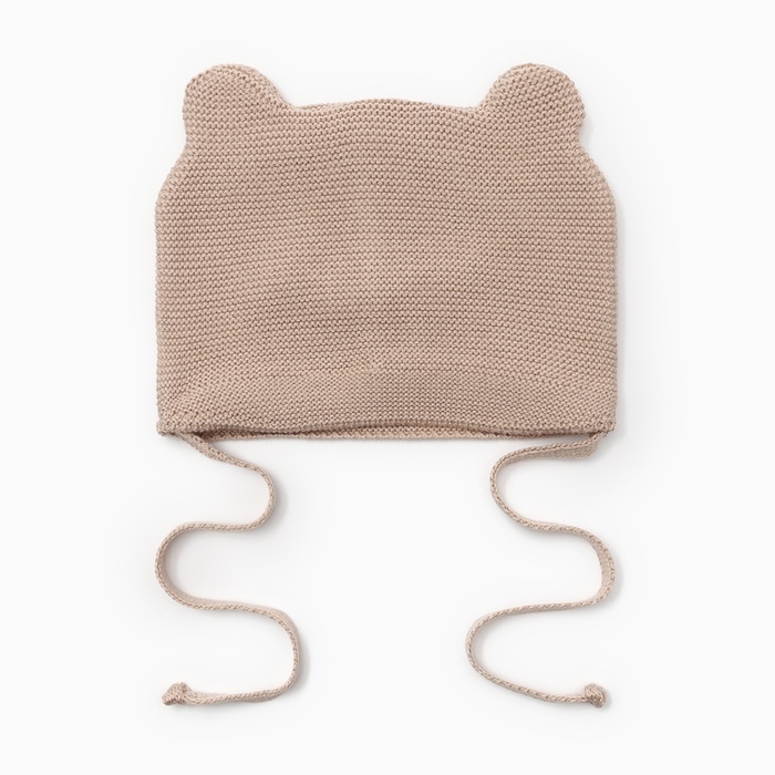 Шапка детская MINAKU  р-р 48-50, цвет бежевый