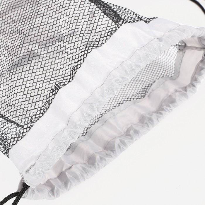 Мешок для обуви на шнурке, цвет светло-серый Мешок для обуви на шнурке, цвет светло-серый