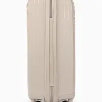 Чемодан на колёсах, 20", кодовый замок, 36&times;20&times;54 см, светло-бежевый