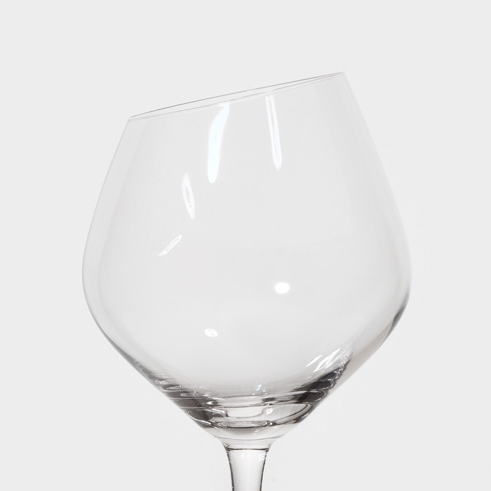 Бокал для вина стеклянный Magistro «Иллюзия», 550 мл, 10×24 см, цвет прозрачный Бокал для вина стеклянный Magistro «Иллюзия», 550 мл, 10×24 см, цвет прозрачный