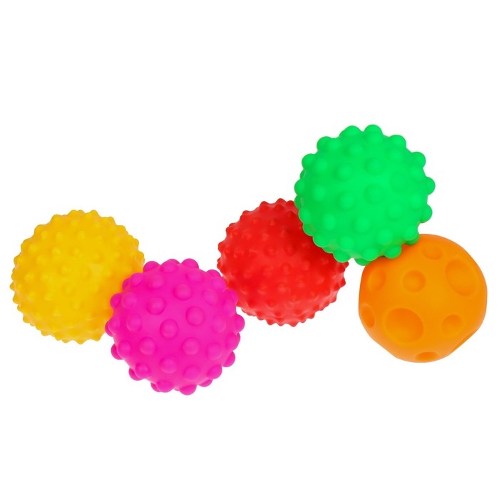 Подарочный набор развивающих, тактильных мячиков Крошка Я «Волшебная звезда» 5 шт., цвет красный Подарочный набор развивающих, тактильных мячиков Крошка Я «Волшебная звезда» 5 шт., цвет красный