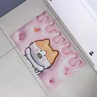 Коврик для дома Доляна Baby, влаговпитывающий, 40&times;60 см, розовый