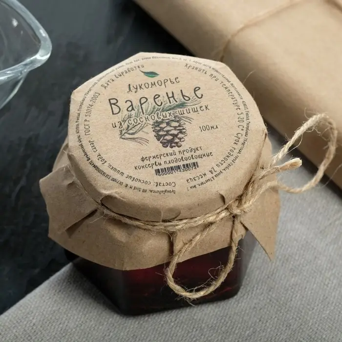 Варенье &laquo;Сосновые шишки&raquo;&lrm;, 100 мл