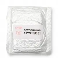 Зеркало компактное, 7&times;10.5 см, чёрное