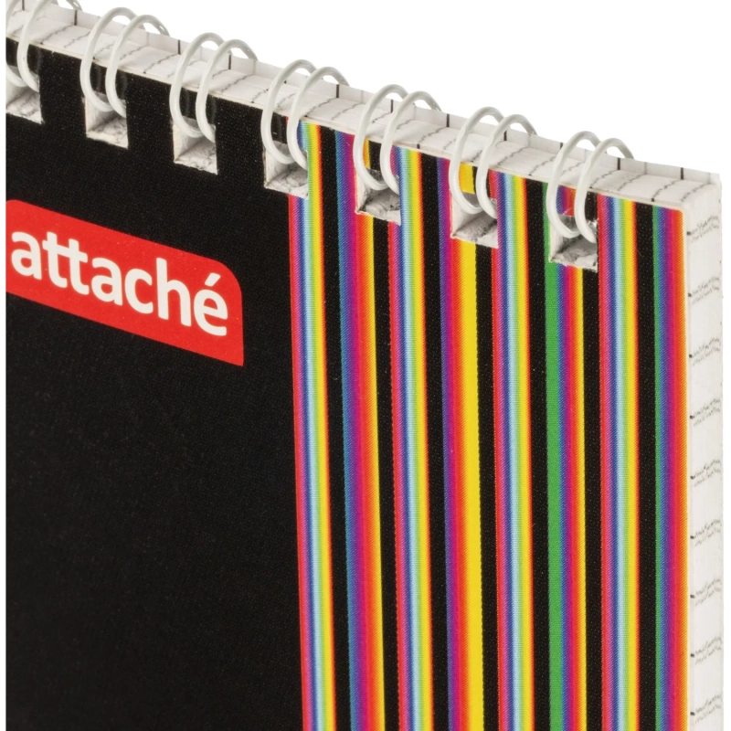 Блокнот ATTACHE спираль А7 40л. клетка офис 180шт/уп. (БК)