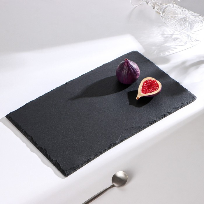 Доска для подачи из сланца Magistro Valley, 35×20 см Доска для подачи из сланца Magistro Valley, 35×20 см