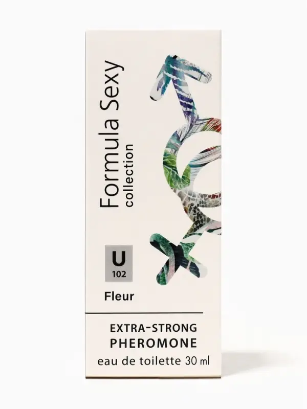 Туалетная вода женская с феромонами Formula Sexy collection Fleur U102, 30 мл