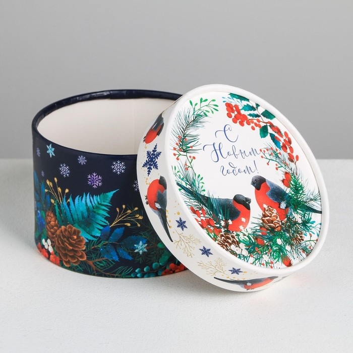 Коробка подарочная «Зима», 12 х 8 см, Новый год Коробка подарочная «Зима», 12 х 8 см, Новый год