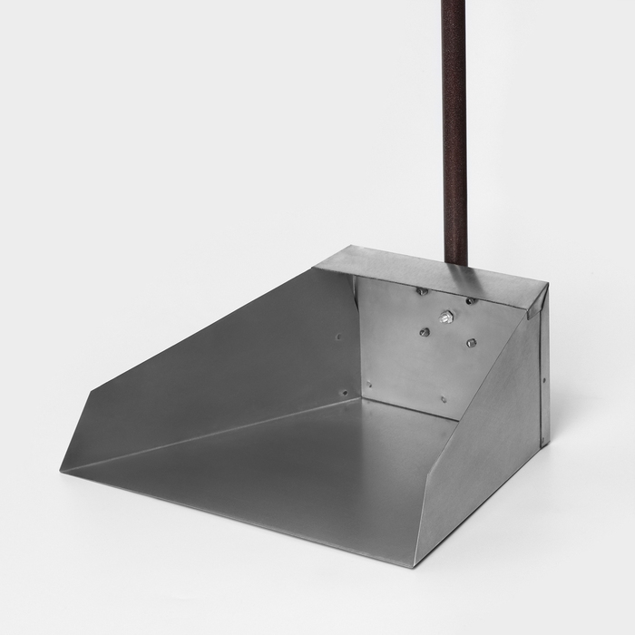 Совок для мусора 310×240 мм, ручка 85 см, оцинковка 0,5, разборная Совок для мусора 310×240 мм, ручка 85 см, оцинковка 0,5, разборная