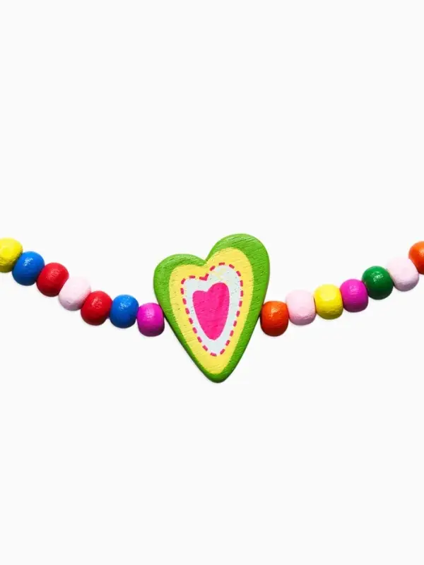 Бусы детские &laquo;Выбражулька. Бабочка, сердце, цветок&raquo;, МИКС