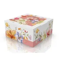 Коробка складная &laquo;Подарок с любовью&raquo;, 15 х 15 х 7 см