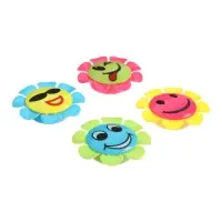 Набор точилок &laquo;Ромашка-смайл&raquo;, 4 штуки, с контейнером, МИКС