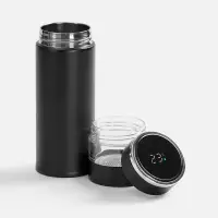 Смарт-бутылка с инфьюзером Thermory ver.2, черная