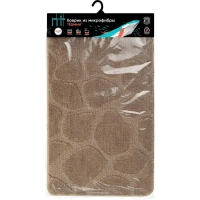 Коврик интерьерный 50х80 см, Камни, микрофибра