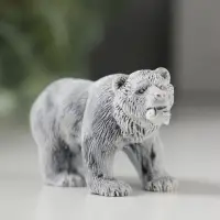 Сувенир "Медведь бурый" 3 (2 вида), 3,7см