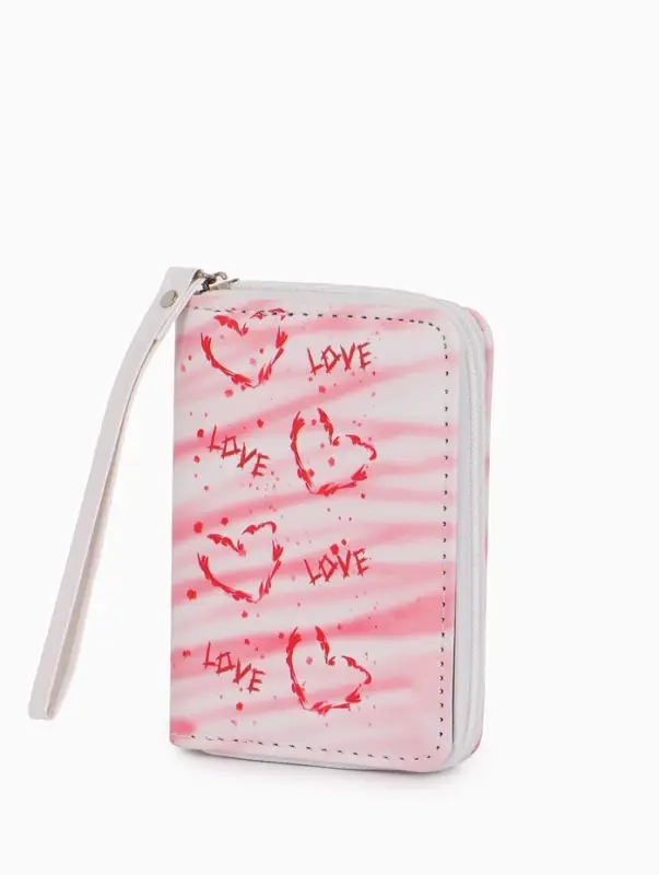 Кошелек жен 07-01-01 Июнь2528 сердце, 12*1,5*9 см, 2 отд+отд/молн, д/карт, розовый Кошелек жен 07-01-01 Июнь2528 сердце, 12*1,5*9 см, 2 отд+отд/молн, д/карт, розовый