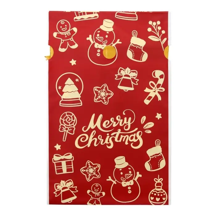 Пакет полиэтиленовый подарочный, с завязками «Новогодние мелочи», 15×23 см Пакет полиэтиленовый подарочный, с завязками «Новогодние мелочи», 15×23 см