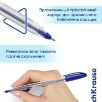 Набор ручек шариковых 8шт ErichKrause U-108 Stick Classic, узел 1мм, Ultra Glide, синий