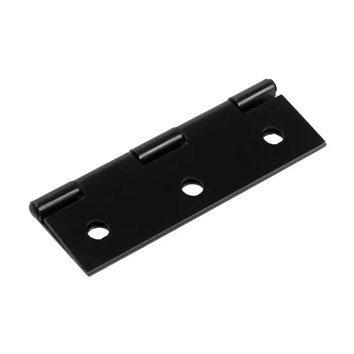 Петля накладная ТУНДРА, 60×37×0.9 мм, чёрная, 2 шт. Петля накладная ТУНДРА, 60×37×0.9 мм, чёрная, 2 шт.