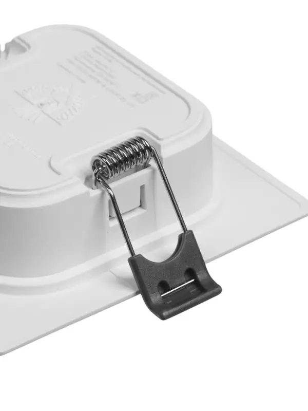 Светильник встраиваемый &laquo;Даунлайт&raquo;, светодиодный, 5 Вт, 6500K, 475 Лм, 220 В, 90&times;25 мм, квадратный, белый