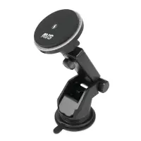 Держатель для смартфонов с беспр.зарядкой магнитный на приборную панель MagSafe AVS AH-01-WC