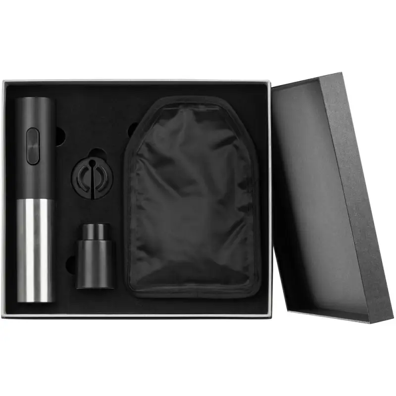 Винный набор Winetura, черный Винный набор Winetura, черный