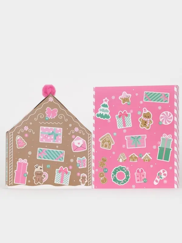 Адвент-календарь косметики «С Новым годом!», 24 предмета, URAL LAB