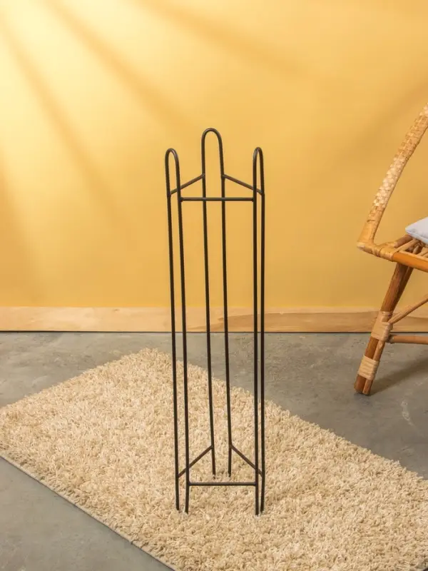 Кашпо на подставке  Кашпо на подставке "Хани" железо 18х18х89 см