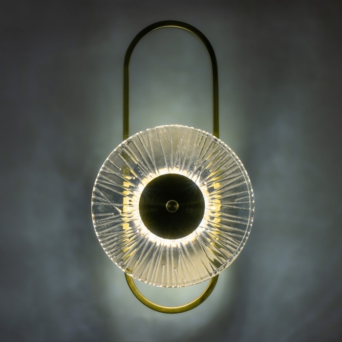 Бра "Дасти" LED 12Вт 3000К золото 20х5х36см