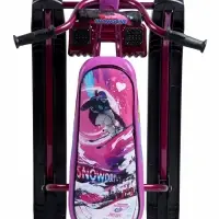 Снегокат &laquo;Ника-джамп&raquo; slalom, бордовый, сиреневый, СНД1/SL Nika Kids
