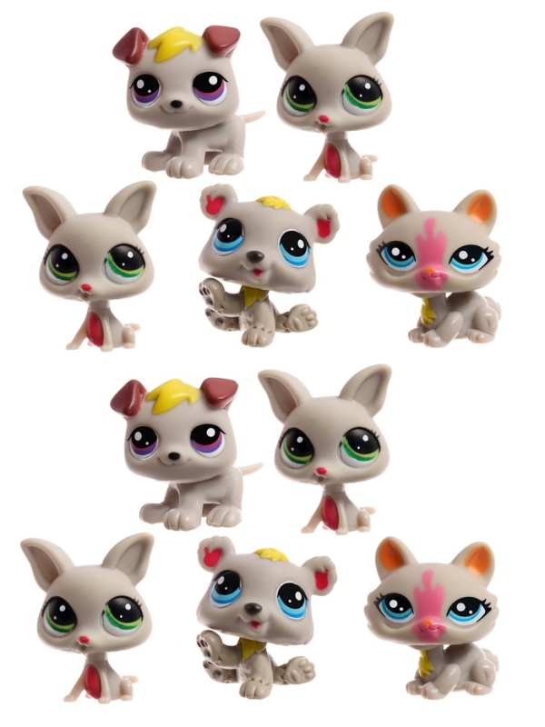 Набор игрушек  Набор игрушек "Crazy Pets" 10 шт МИКС