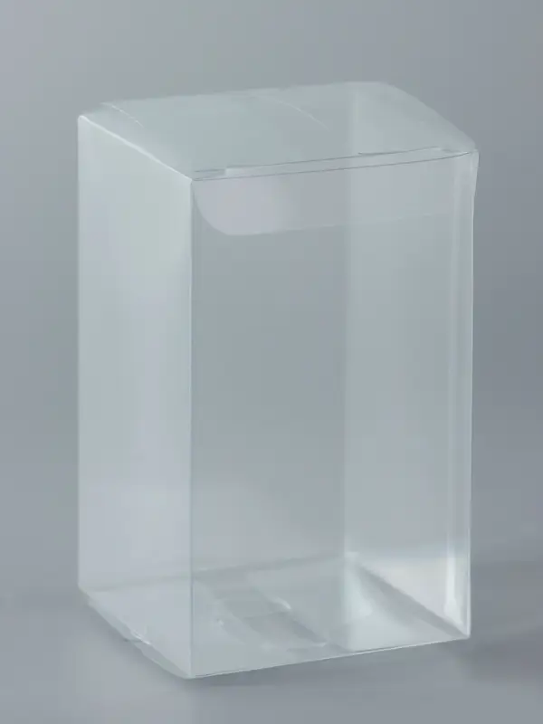 Складная прозрачная коробка из PVC, для упаковки подарков, 6&times;6&times;10 см