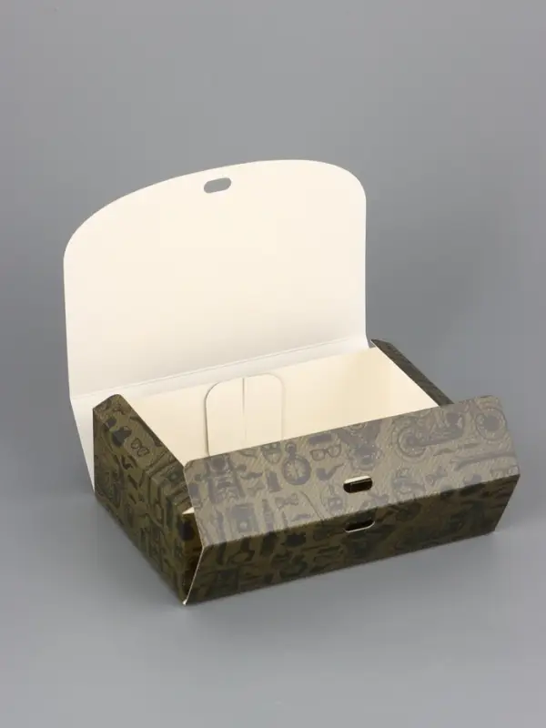 Подарочная коробка сборная с окном «Мужская», 16.5×11, 5×5 см