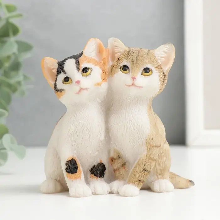 Фигурка полистоун «Котятки-малыши», 8.5×6×8 см Фигурка полистоун «Котятки-малыши», 8.5×6×8 см