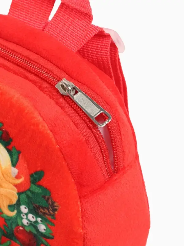 Рюкзак детский новогодний «Лошадка с бантиком»