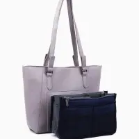 Косметичка-органайзер дорожная, на молниях, с ручками, карманами, синяя