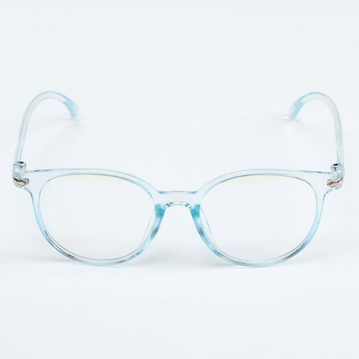 Очки для компьютера,  Очки для компьютера, "Мастер К", 14 х 14 х 4.5 см, линза 4.5 х 5.2 см, салфетка