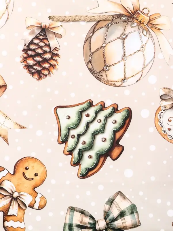 Пакет подарочный новогодний ламинированный, «Дед Мороз в лесу» , 18×10×22.3 см Пакет подарочный новогодний ламинированный, «Дед Мороз в лесу» , 18×10×22.3 см