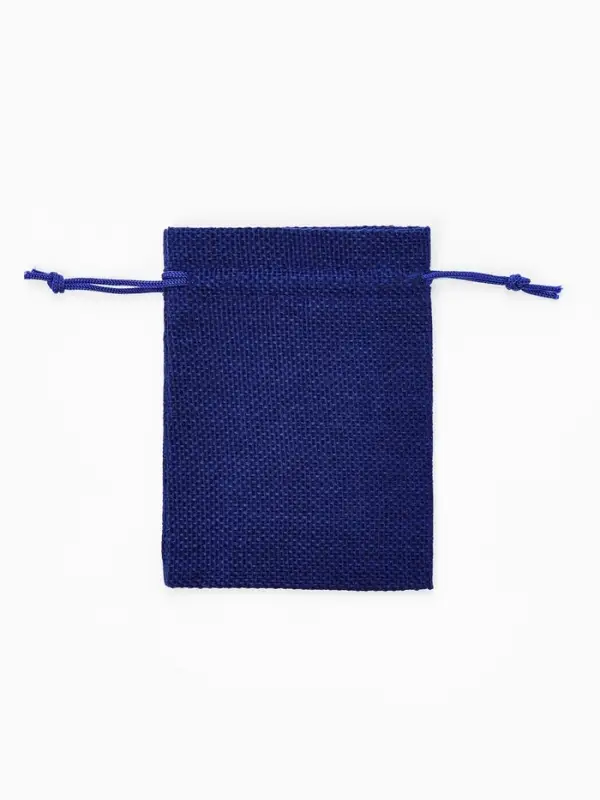 Набор мешочков подарочных 50 шт. &laquo;Льняной&raquo; 9&times;12&times;0.1 см, синий