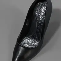 Полустельки для обуви, с супинатором, амортизирующие, массажные, на клеевой основе, 20.5&times;7.5 см, пара, прозрачные