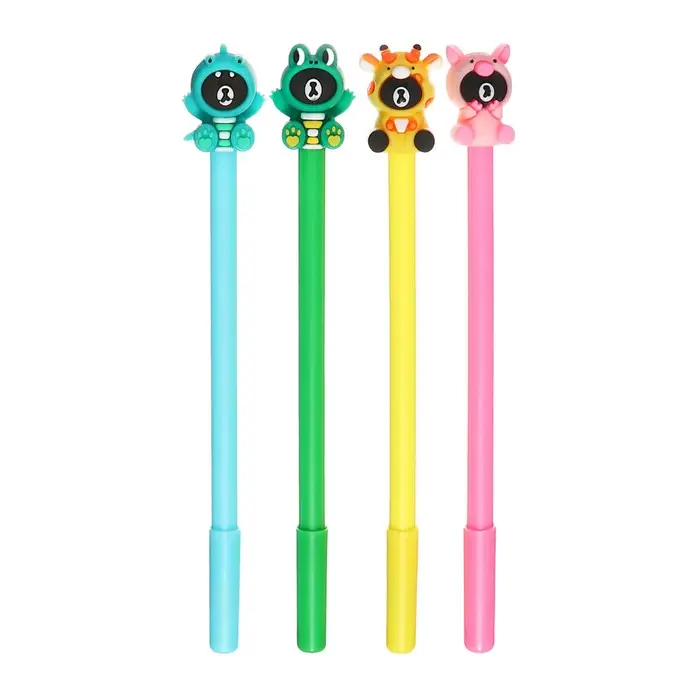 Ручка - прикол гелевая «Мишка в костюме» МИКС Ручка - прикол гелевая «Мишка в костюме» МИКС