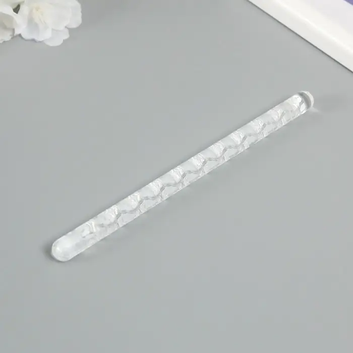 Скалка для творчества акрил &laquo;Цветочная нить&raquo;, 16&times;1 см