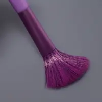 Набор кистей для макияжа COLOR POWER, 6 шт., фиолетовый