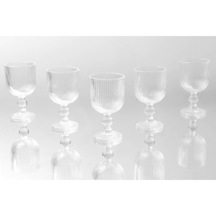 Бокал из стекла для вина Magistro «Грани», 250 мл, 8×14,5 см, цвет прозрачный Бокал из стекла для вина Magistro «Грани», 250 мл, 8×14,5 см, цвет прозрачный