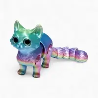 3Д Игрушка "Котик"