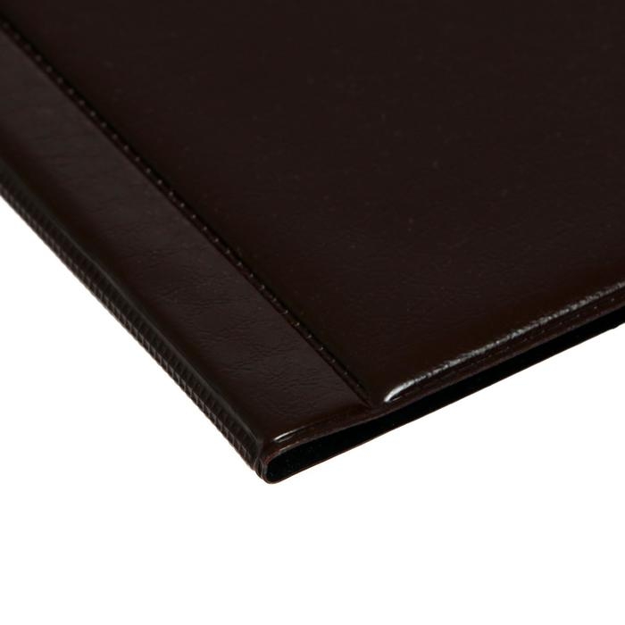 Альбом для монет 125 х 185 мм Calligrata  Альбом для монет 125 х 185 мм Calligrata "Комби" на 138 монет, 8 листов, обложка ПВХ, коричневый