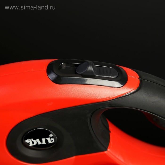 Рулетка DIIL, 5 м, до 40 кг, лента, прорезиненная ручка, красная с чёрным Рулетка DIIL, 5 м, до 40 кг, лента, прорезиненная ручка, красная с чёрным