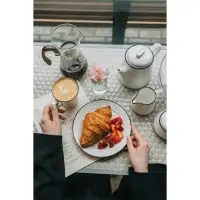 Молочник Magistro &laquo;Морской бриз&raquo;, 250 мл, фарфор, белый