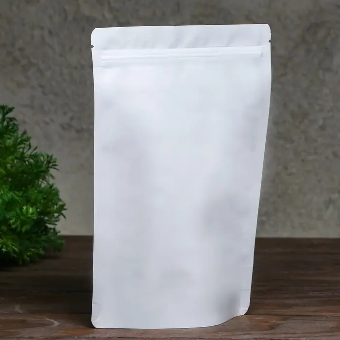 Пакет дой-пак, матовый, белый, 16×24×4 см Пакет дой-пак, матовый, белый, 16×24×4 см