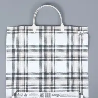 Пакет Неизменная классика- пластиковая ручка 36 х 37 см 100 мкм